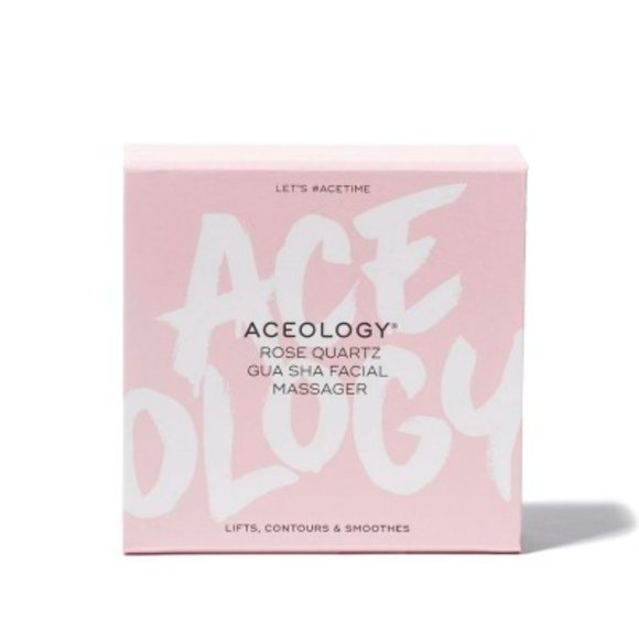 Aceology Other - NIB - ACEOLOGY  Rose Quartz Gua Sha Facial Massager